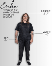 Load image into Gallery viewer, Daisy Overalls Blue