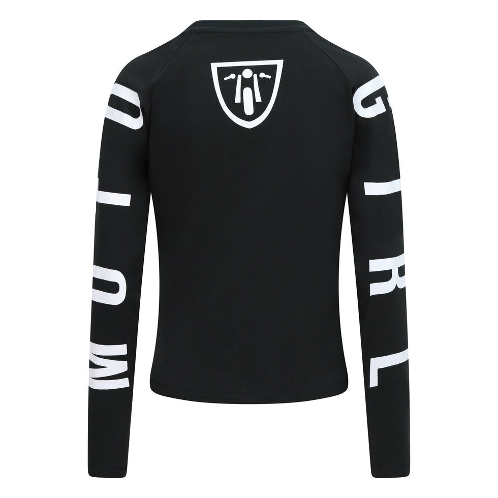 Moto Girl Long Sleeve Tee – Wind & Throttle