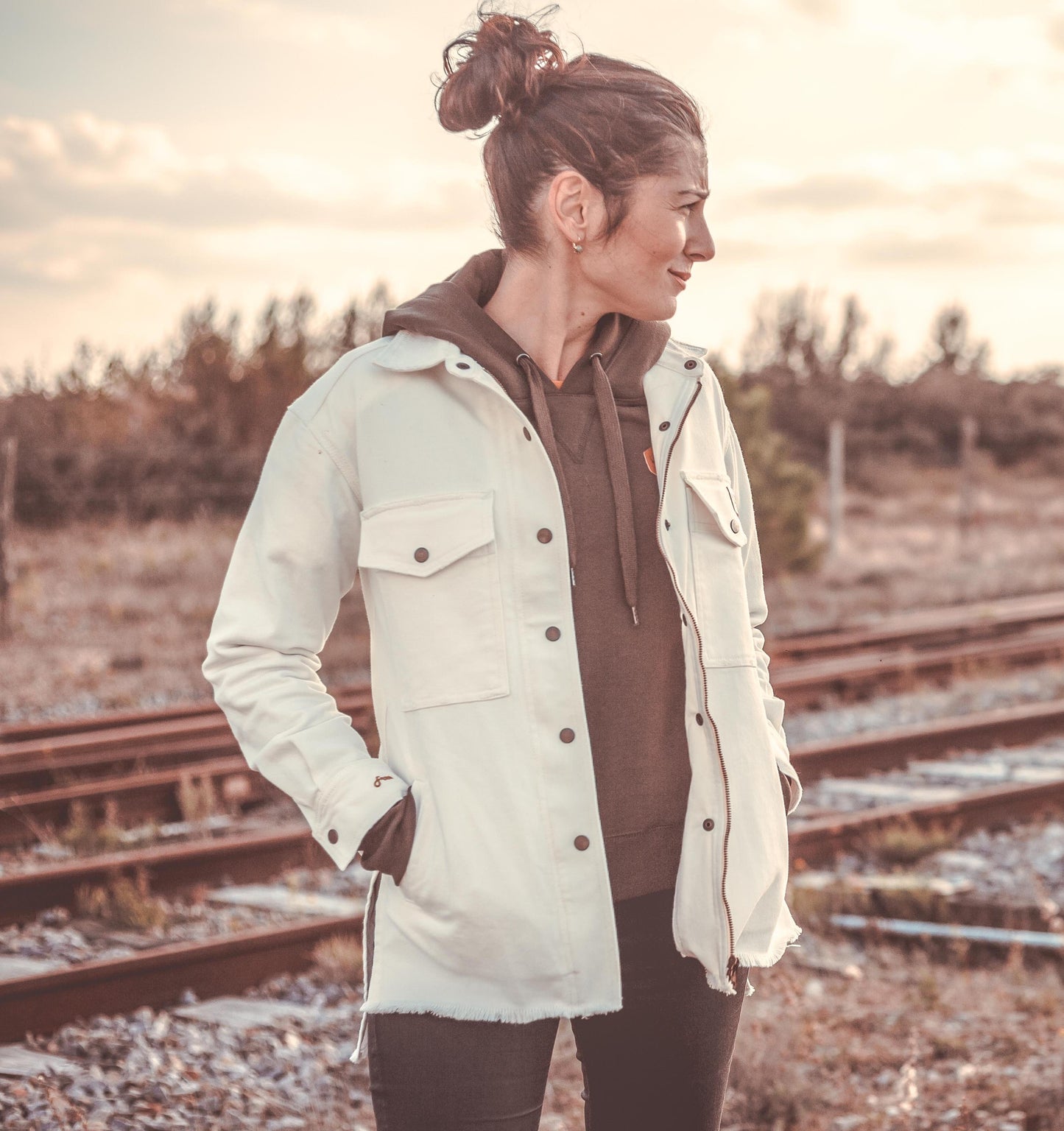 Maverick Jacket White