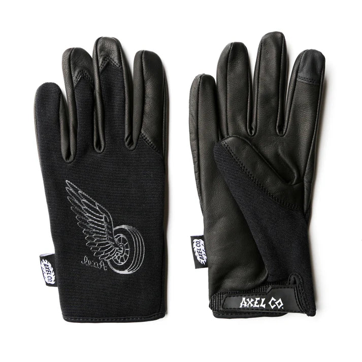 mesh bicycle gloves Axel Co Leather Motorcycle Gloves. Black Mesh Top Gloves
