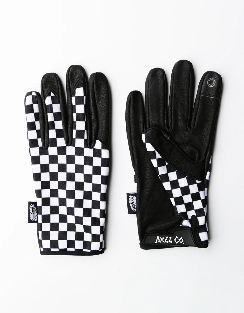 Mesh Gloves Checkers – Wind & Throttle