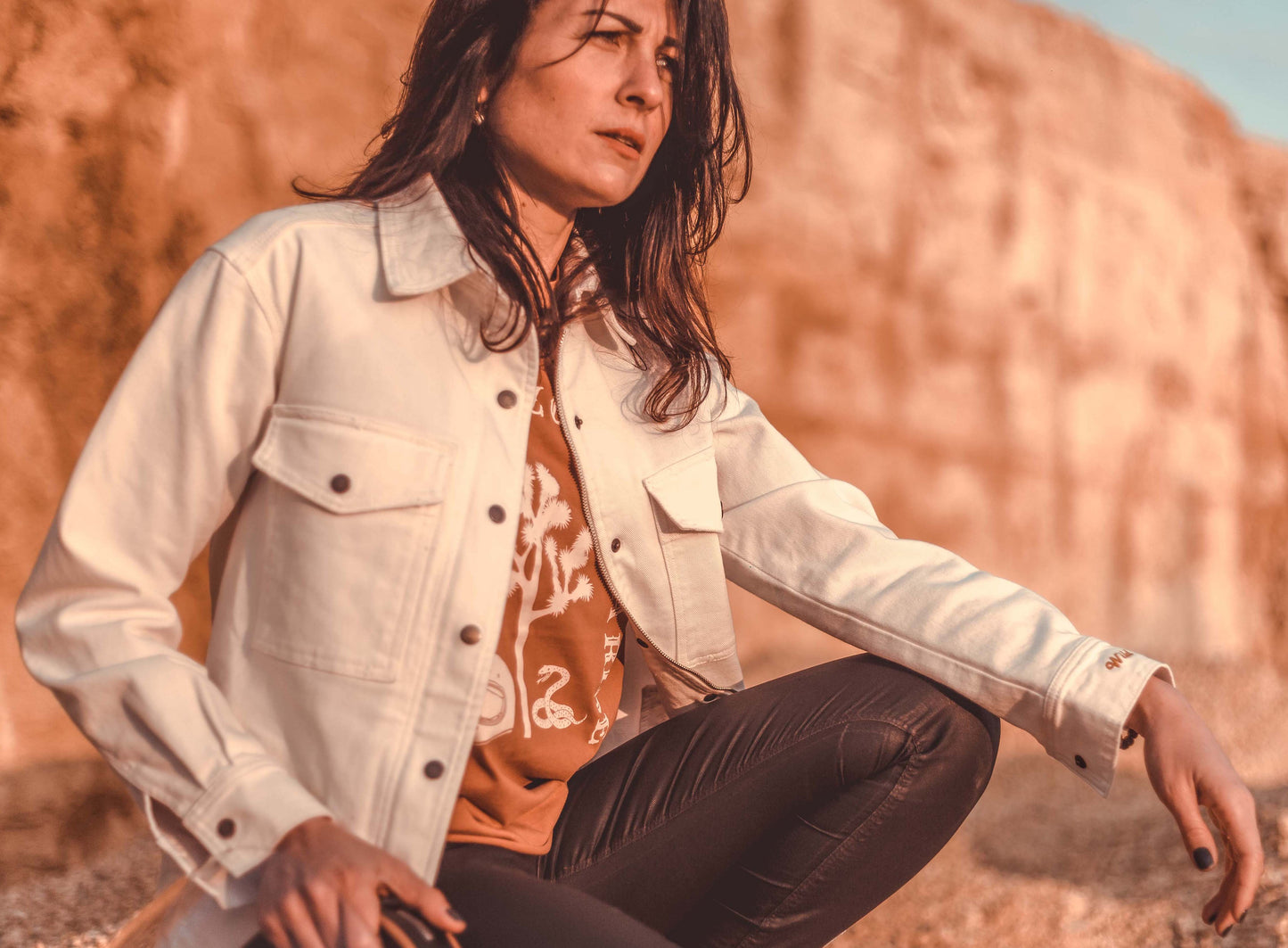 Maverick Jacket White