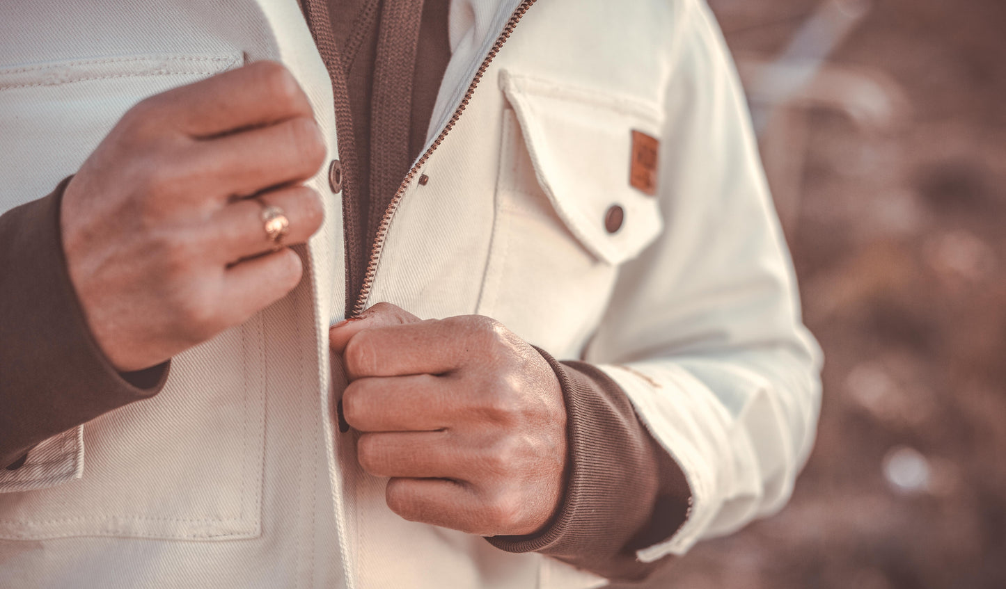 Maverick Jacket White