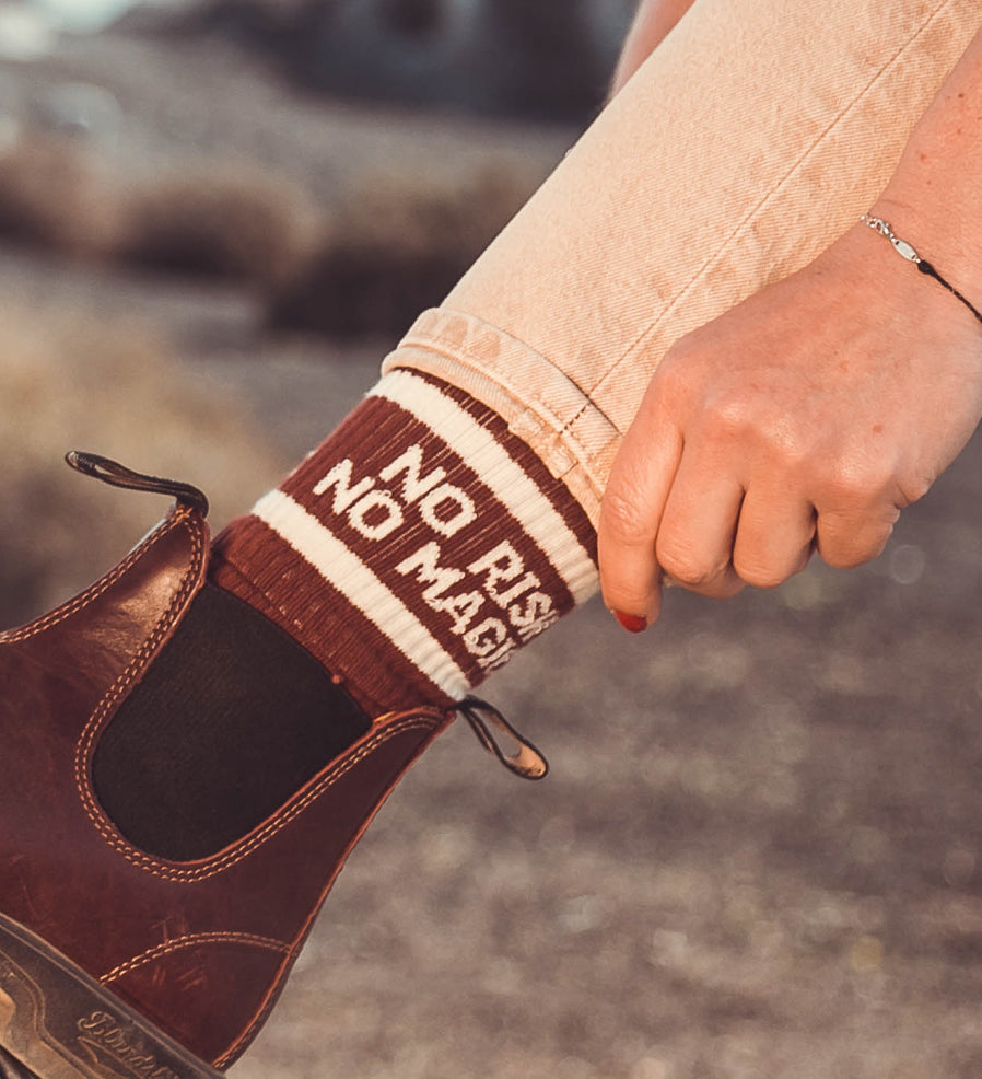 No Risk No Magic Socks