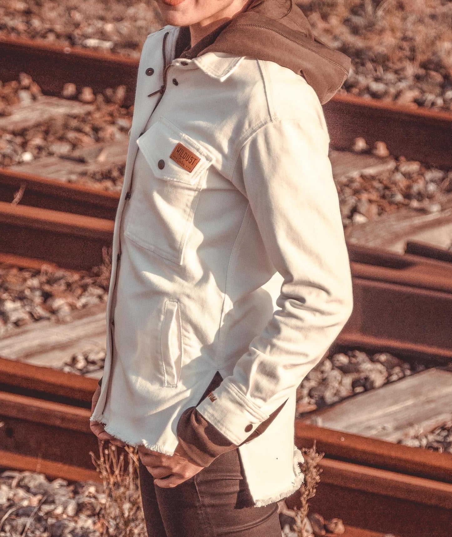Maverick Jacket White
