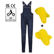 Load image into Gallery viewer, Daisy Overalls Blue
