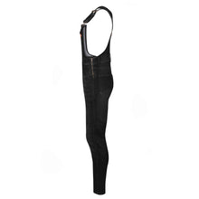 Load image into Gallery viewer, Daisy Overalls Black
