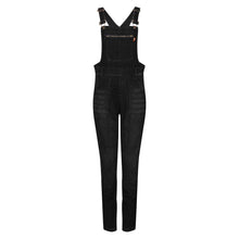 Load image into Gallery viewer, Daisy Overalls Black