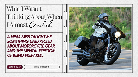 What I Wasn’t Thinking About When I Almost Crashed