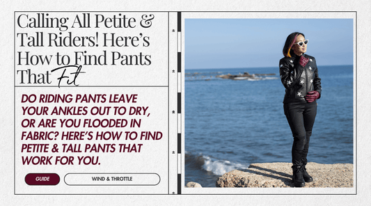 Petite & Tall Riders: How to Find Ladies' Moto Pants That Fit