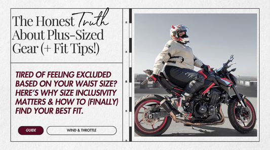 Here’s the Truth About Plus-Size Women’s Motorcycle Gear