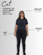 Load image into Gallery viewer, Moto Ribbed Pants

