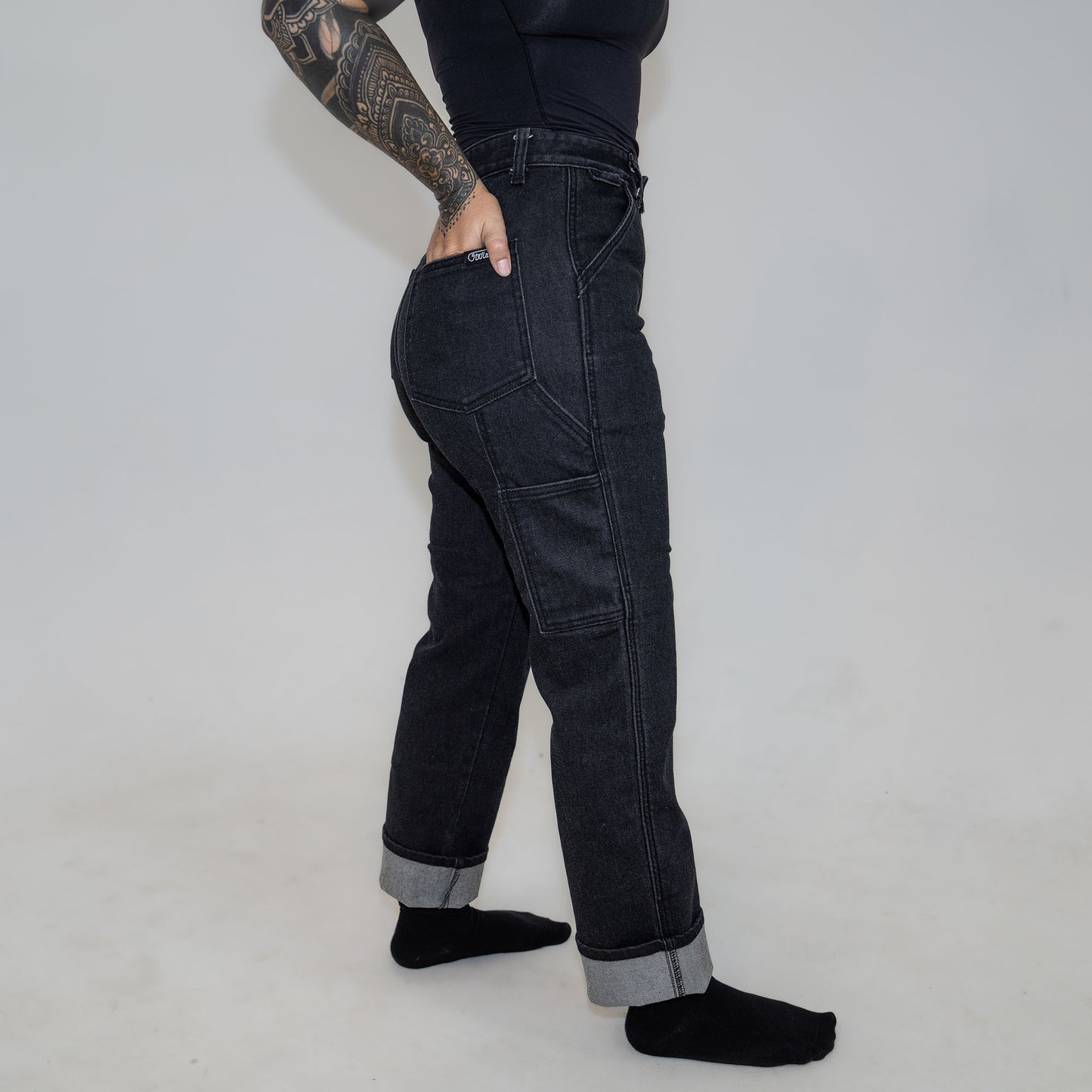 Utopia Jeans Black Carbon