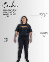 Load image into Gallery viewer, Mila Cargo Pants Black
