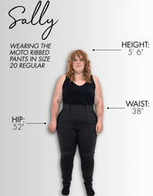 Load image into Gallery viewer, Moto Ribbed Pants
