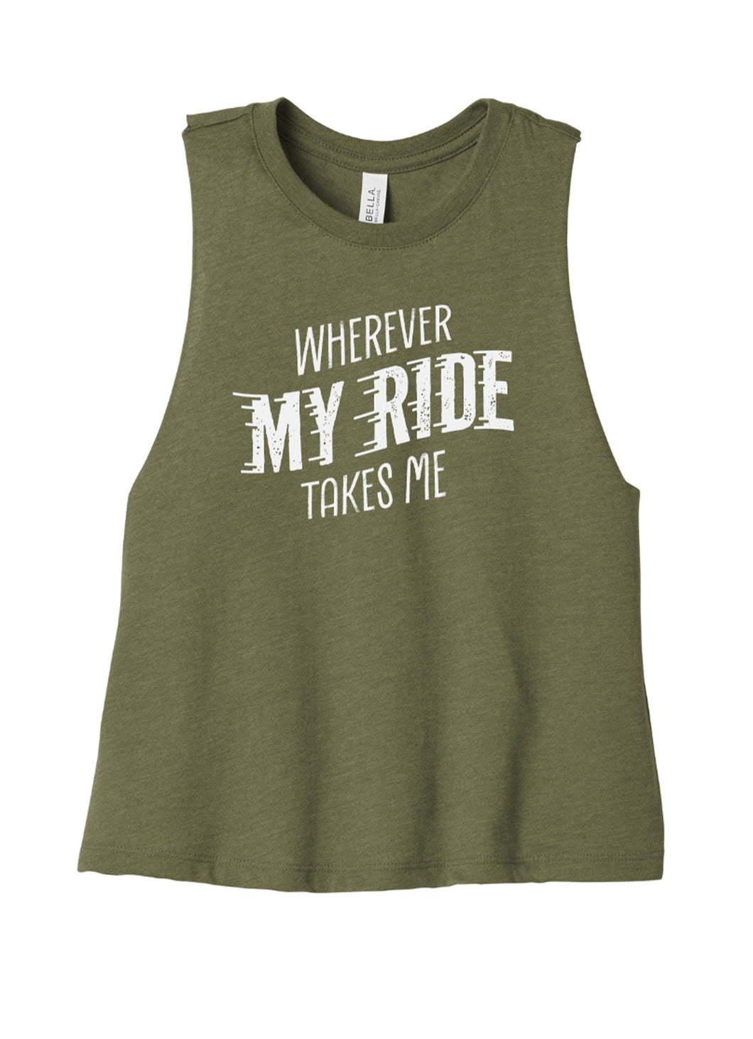 Wherever Moto Muscle Tank Top