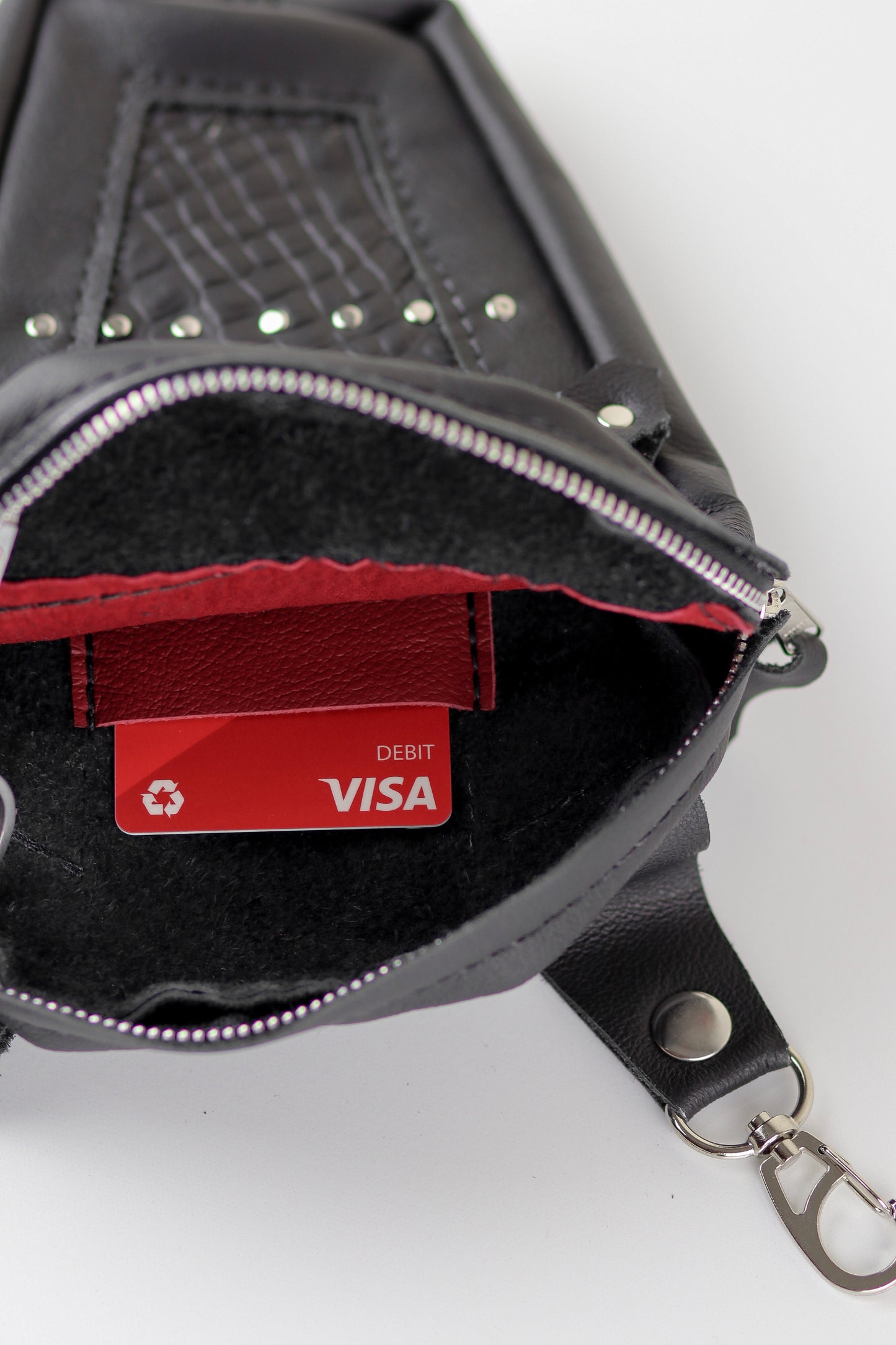 Coffin Thigh Bag Black