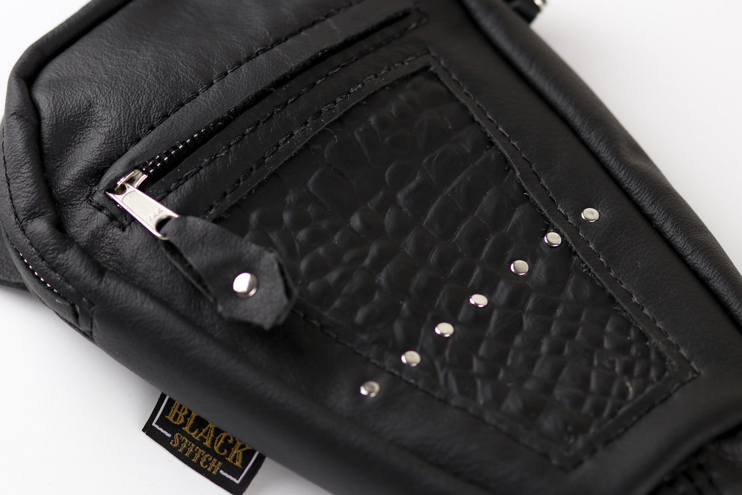 Coffin Thigh Bag Black