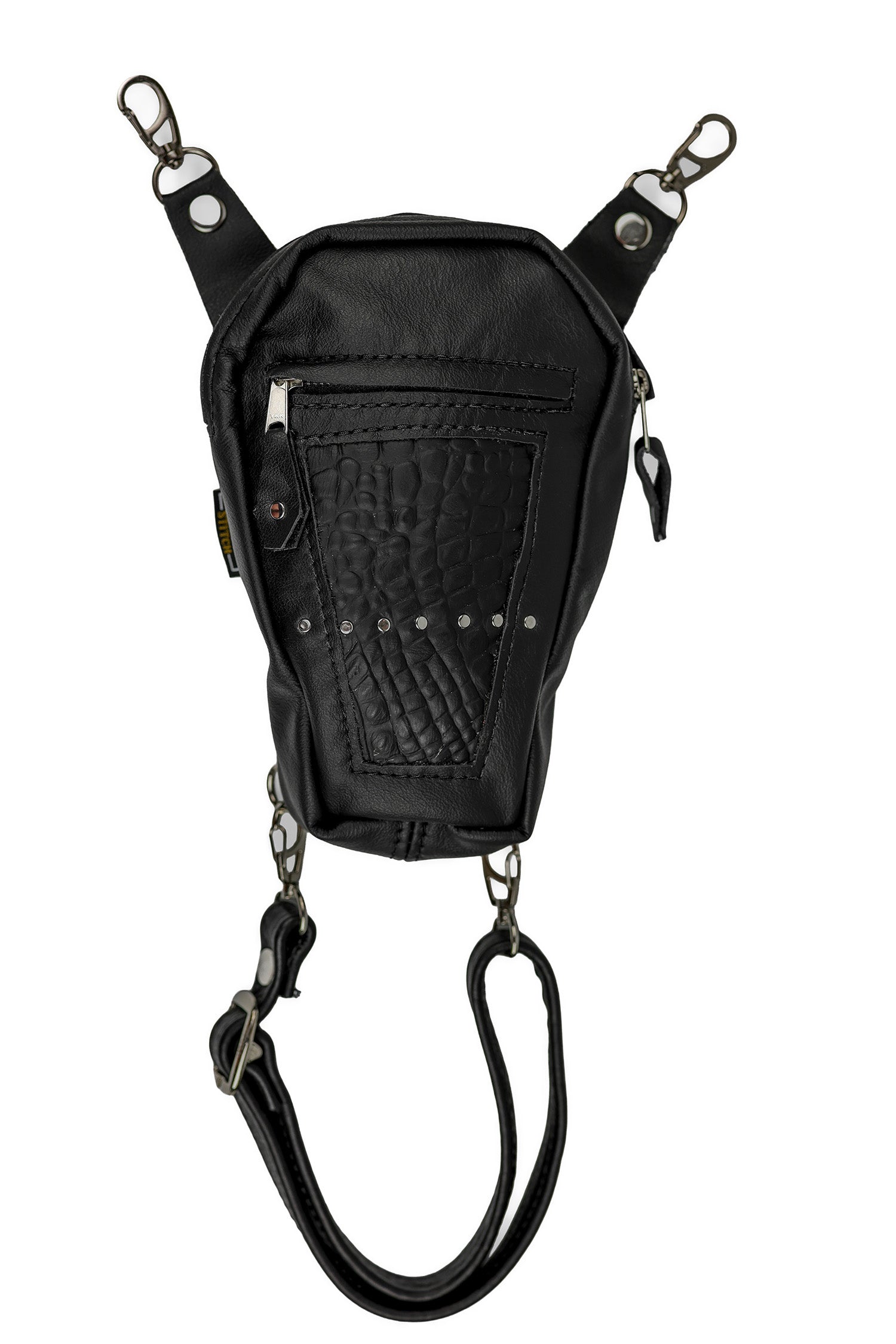 Coffin Thigh Bag Black