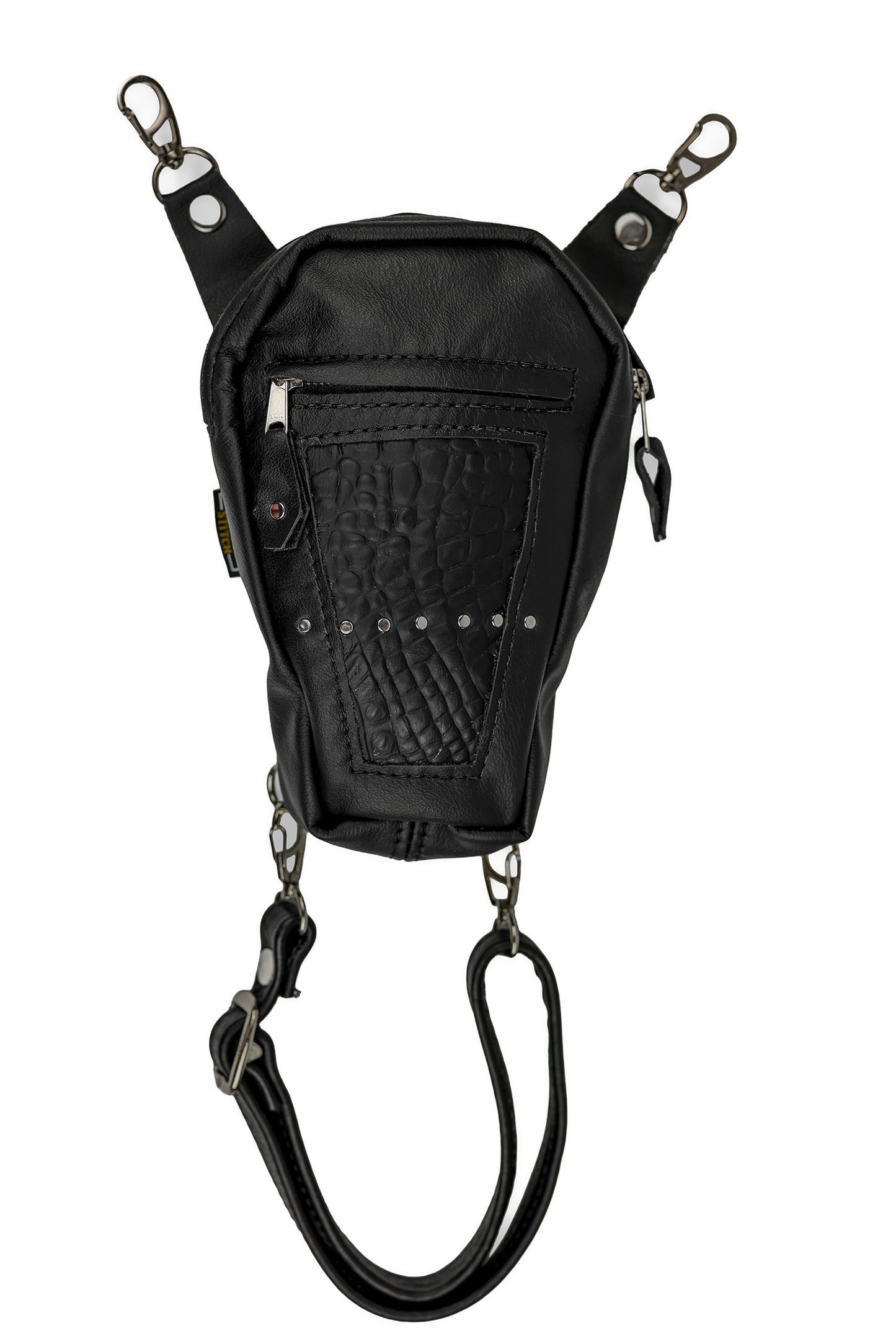 Coffin Thigh Bag Black