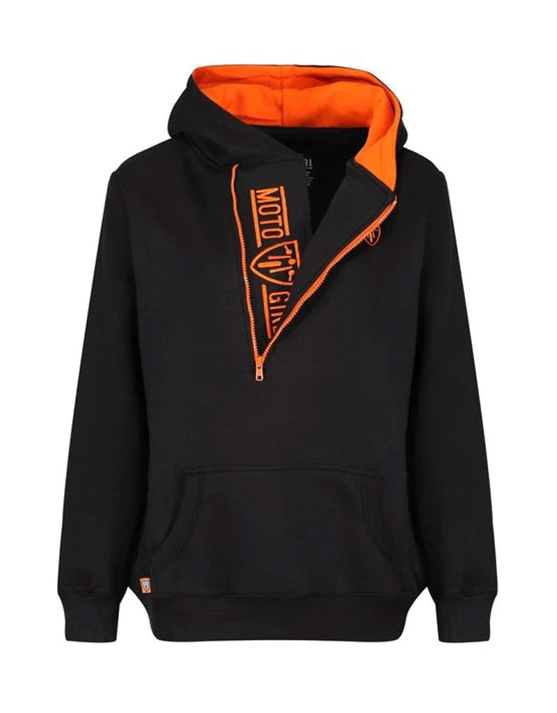 Helmet Hoodie Orange