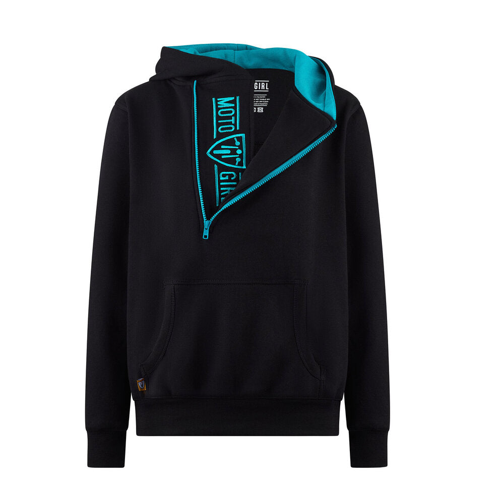 Helmet Hoodie Teal