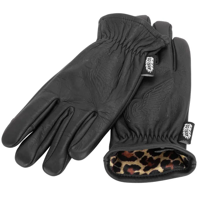 Winged Gloves Black
