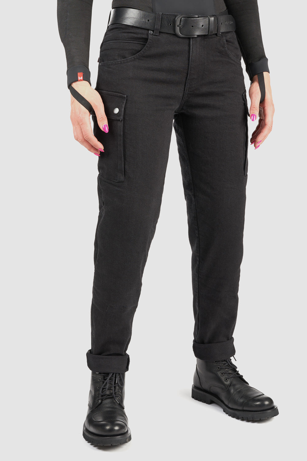 Mila Cargo Pants Black