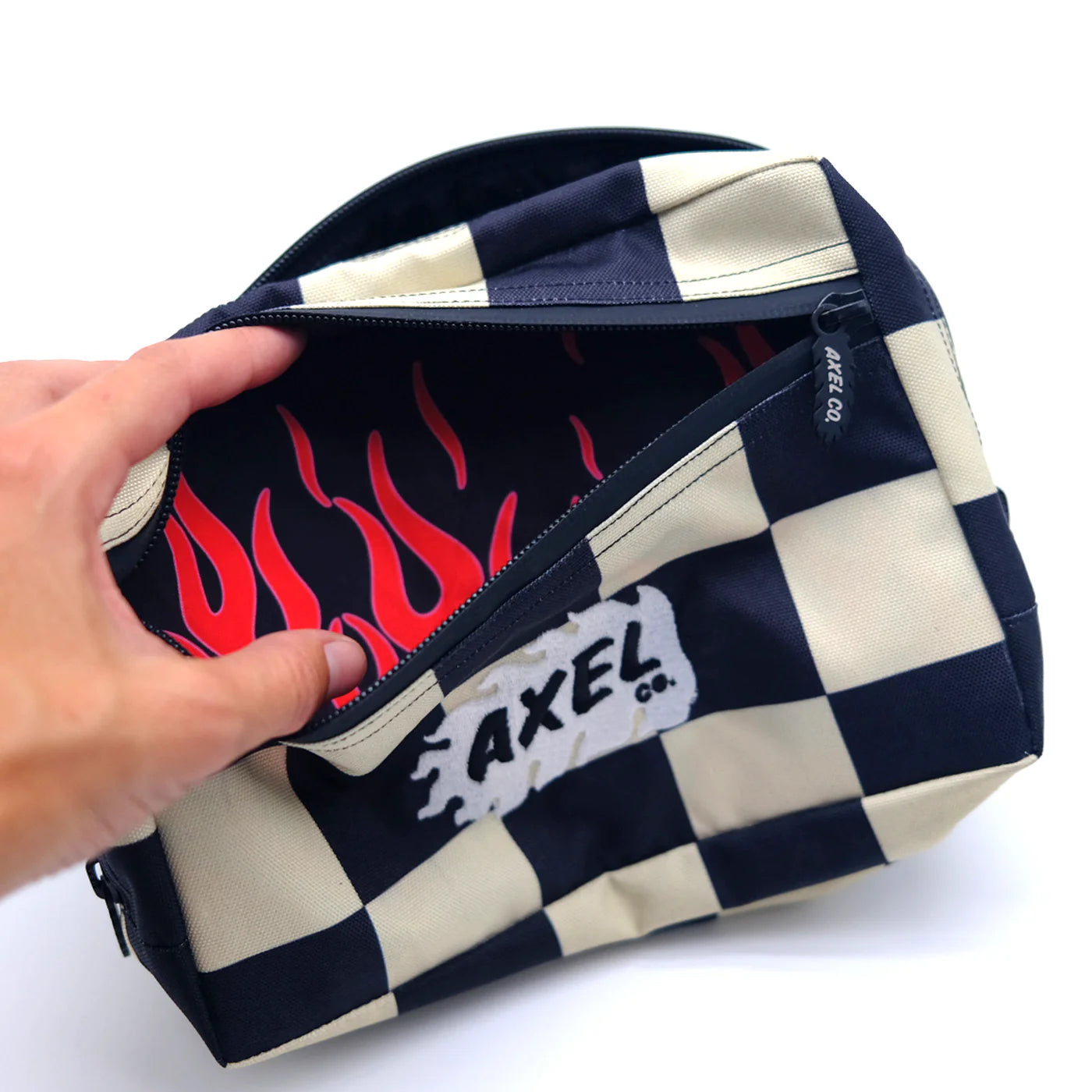 Moto Bar Bag Checkered