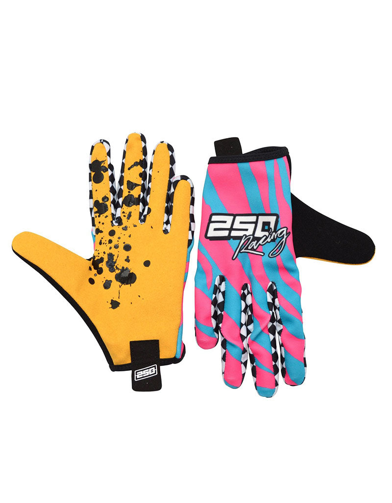 Retro Zebra MX Gloves