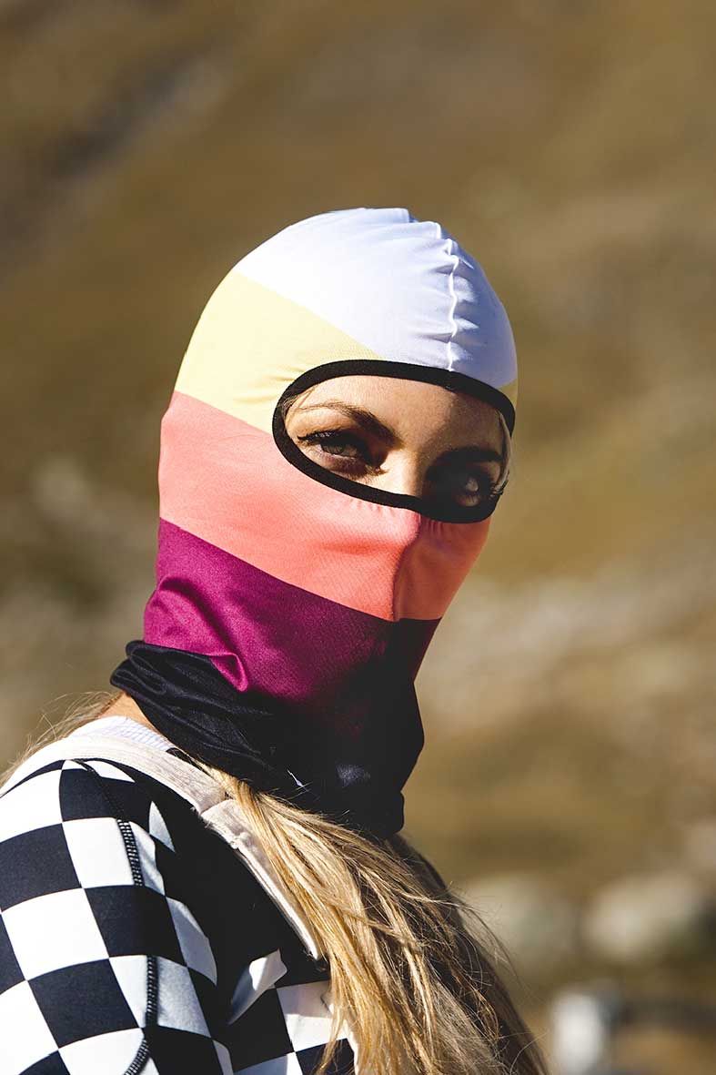 ★22WINTER新作★GROVE★RODY BALACLAVA Croogo Balaclava Distressed Knitted Full Face Ski Mask