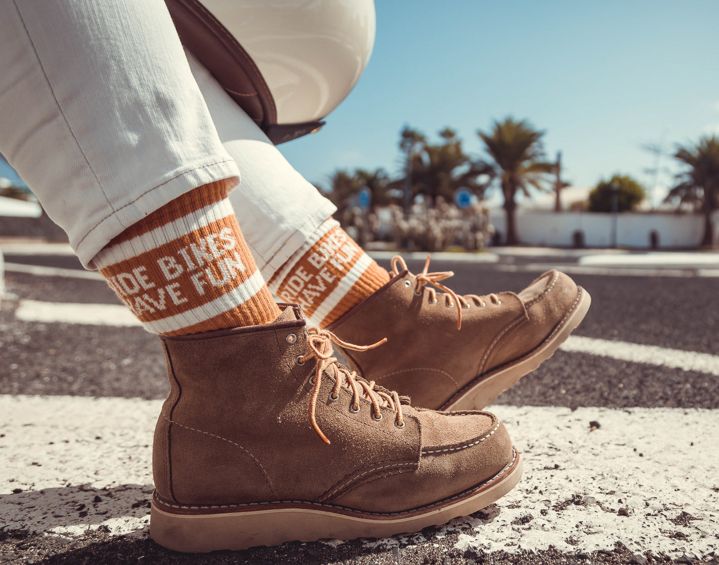 Ride Bikes Have Fun Socks