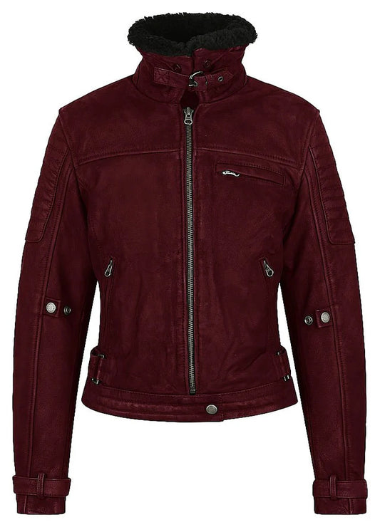 Night Hawk Jacket Cherry