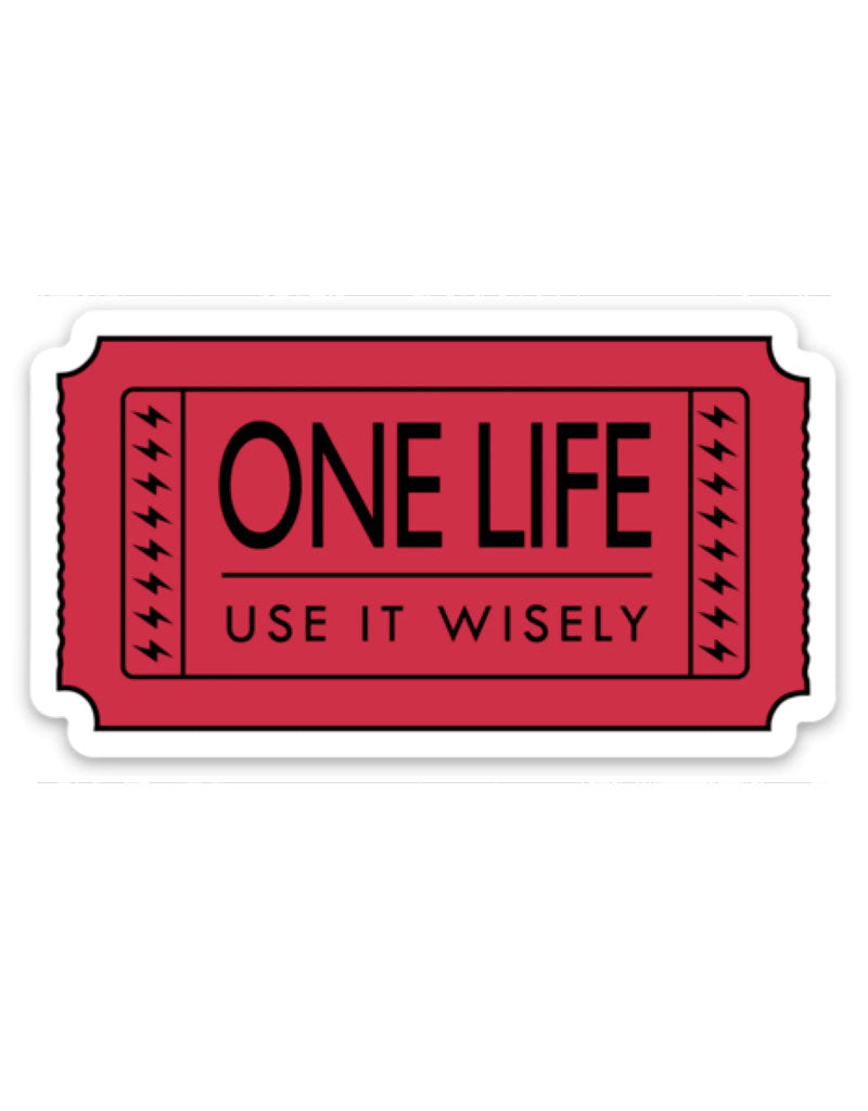 One Life Sticker – Wind & Throttle
