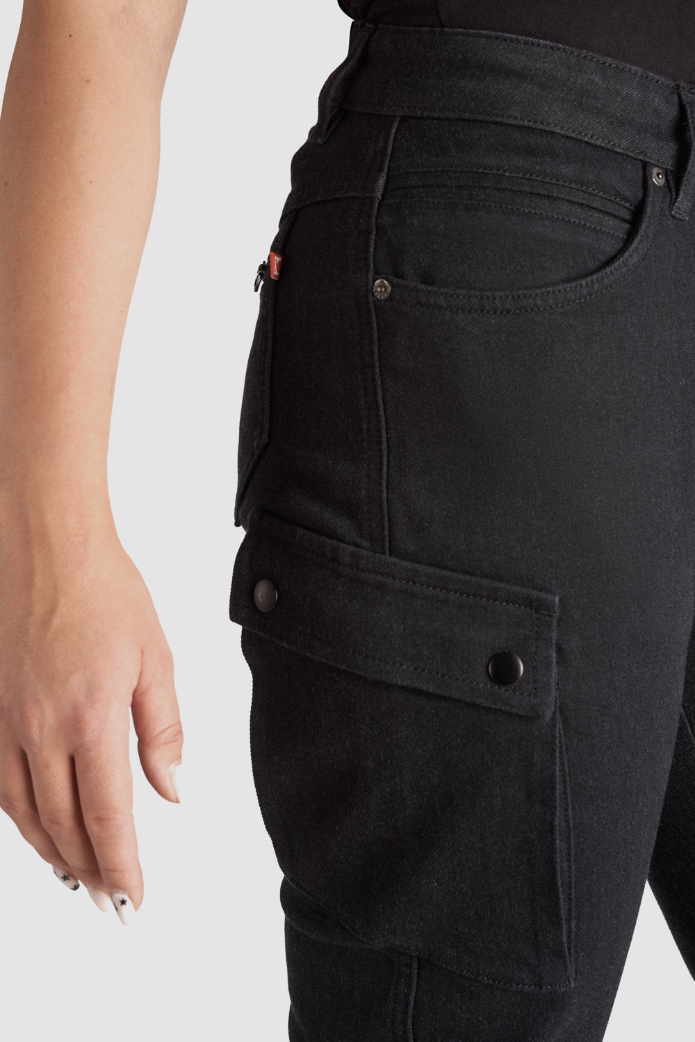 Mila Cargo Pants Black