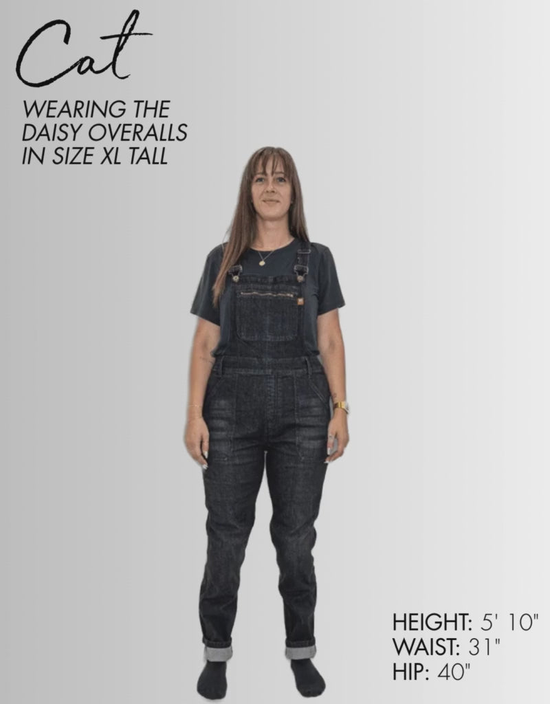 BLACKBIRD　Coveralls 　Size0 Daisy Overalls Black – Wind & Throttle