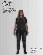 Load and play video in Gallery viewer, Fiona Pants Black
