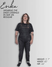 Load and play video in Gallery viewer, Daisy Overalls Black
