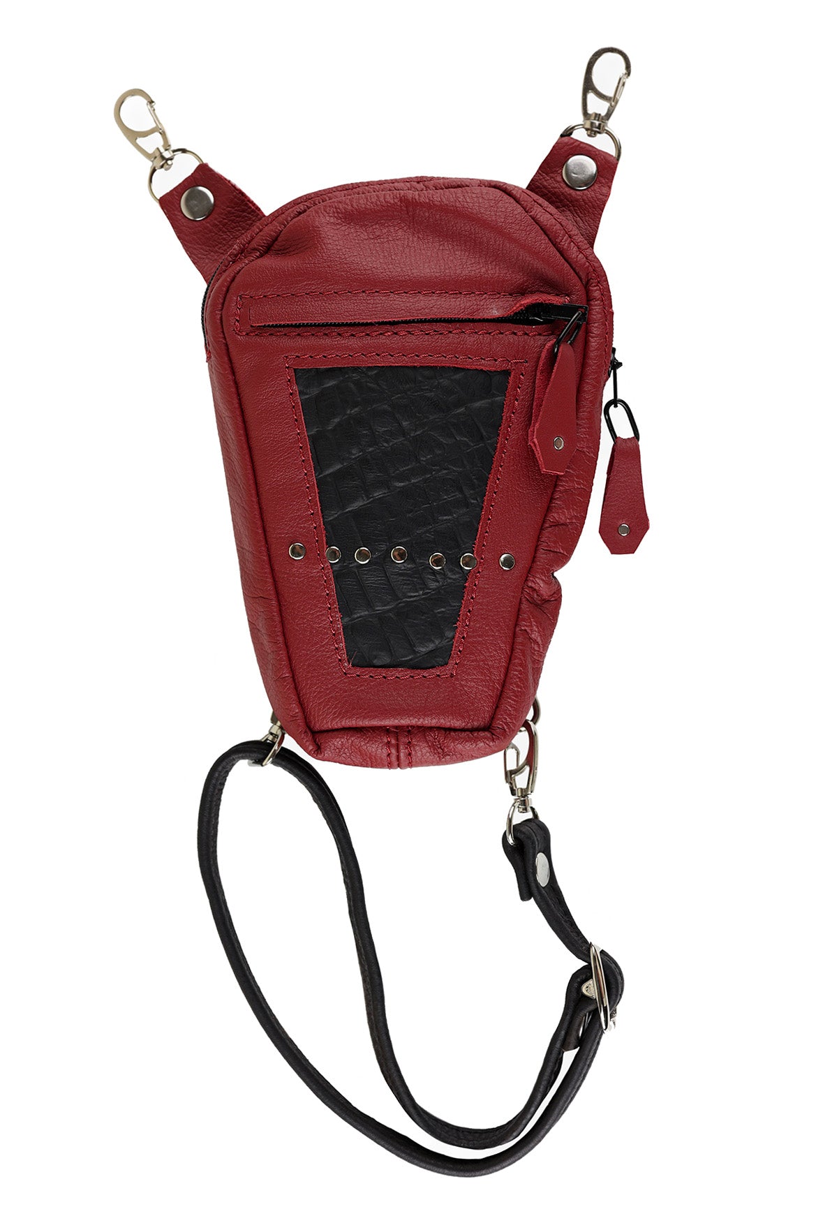 Coffin Thigh Bag Red