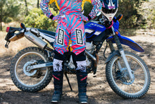 Load image into Gallery viewer, Retro Zebra Motocross Pants
