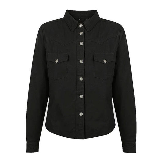 Savannah Moto Shirt Black