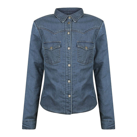 Savannah Moto Shirt Denim
