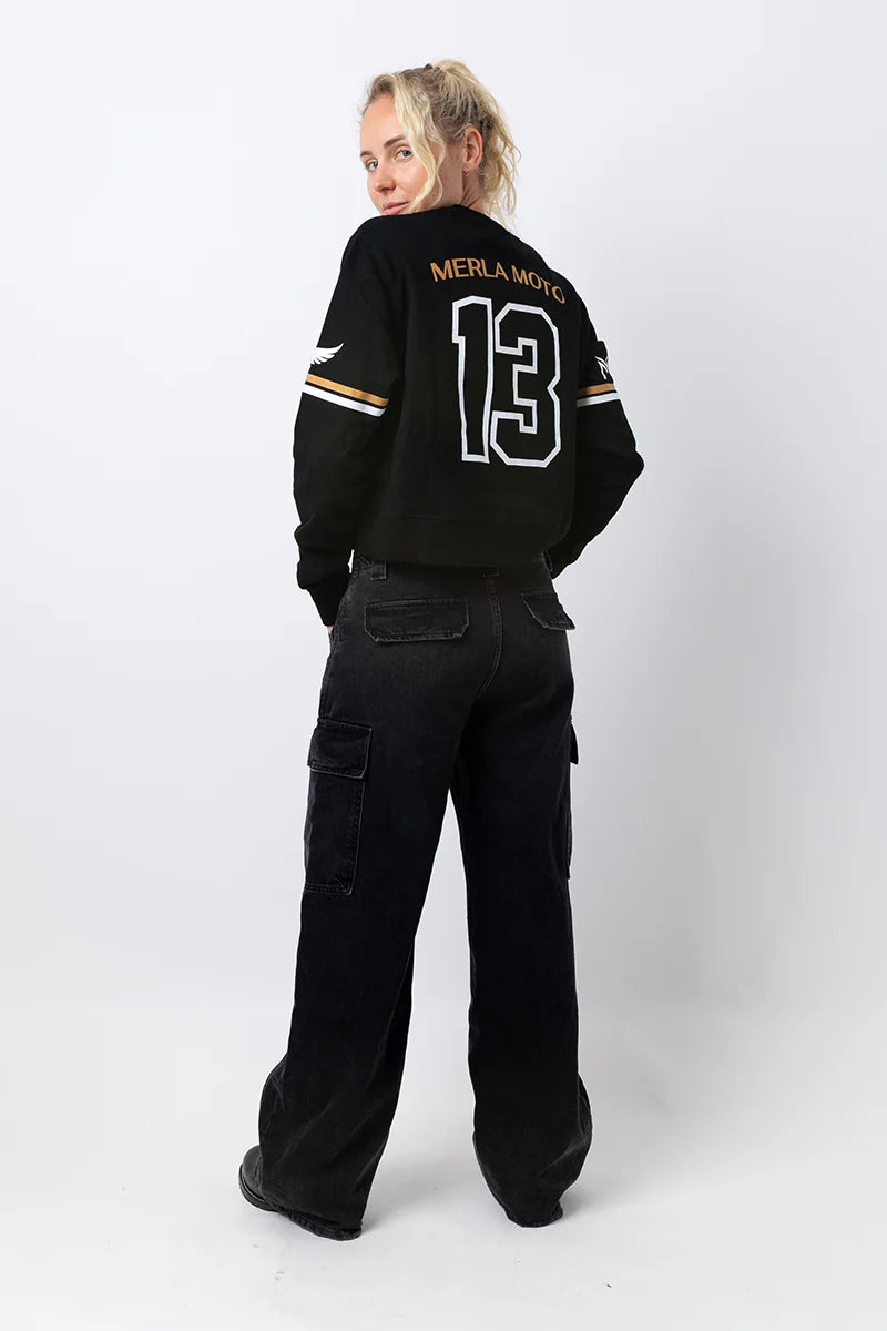 Sweatshirt Riders Riders Crop Sweatshirt – Wind & Throttle