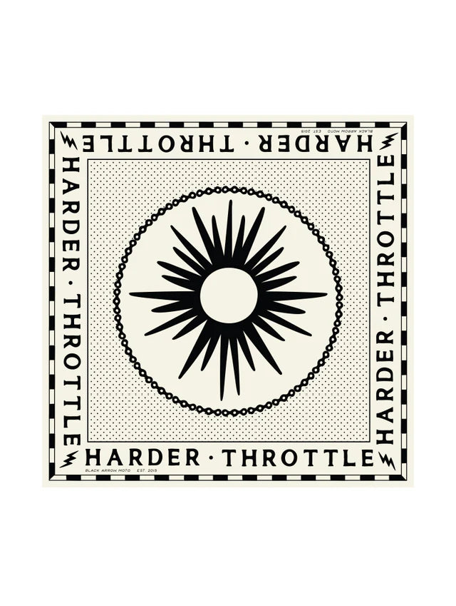 Throttle Harder Bandana