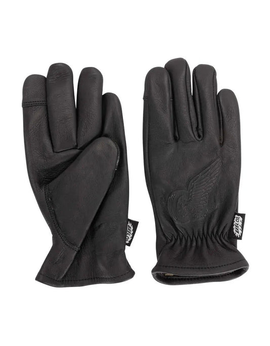 Winged Gloves Black