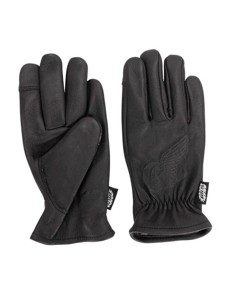 Winged Gloves Black