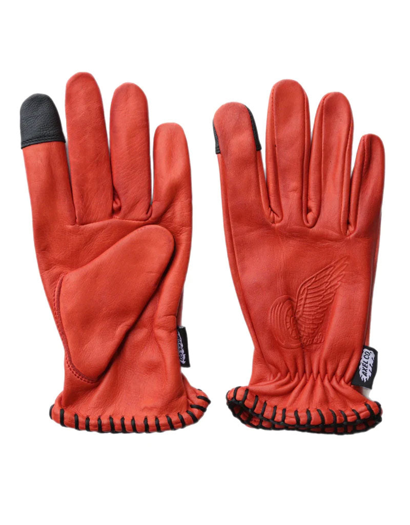Winged Gloves Red
