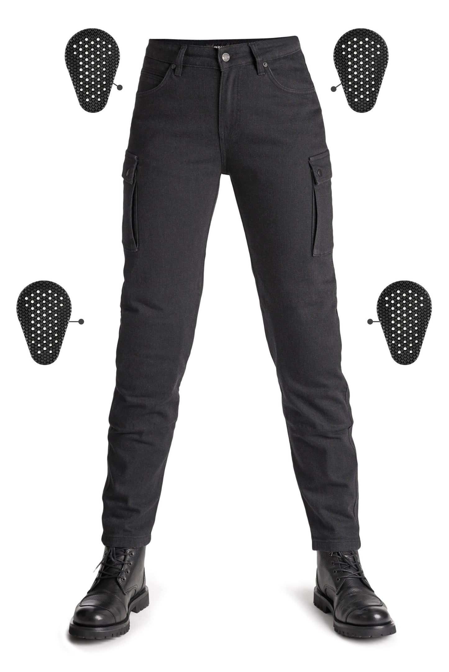 Mila Cargo Pants Black