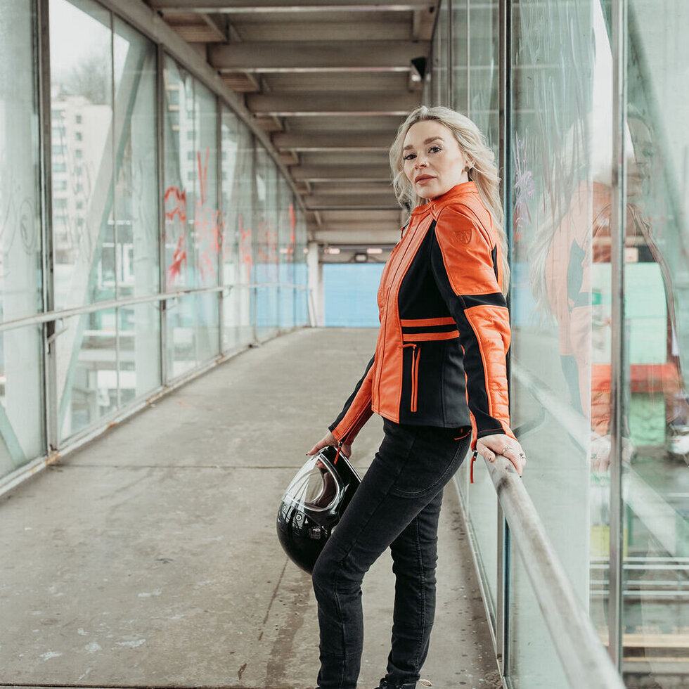 ジャケット・アウター amelie Amelia Jacket Orange – Wind & Throttle
