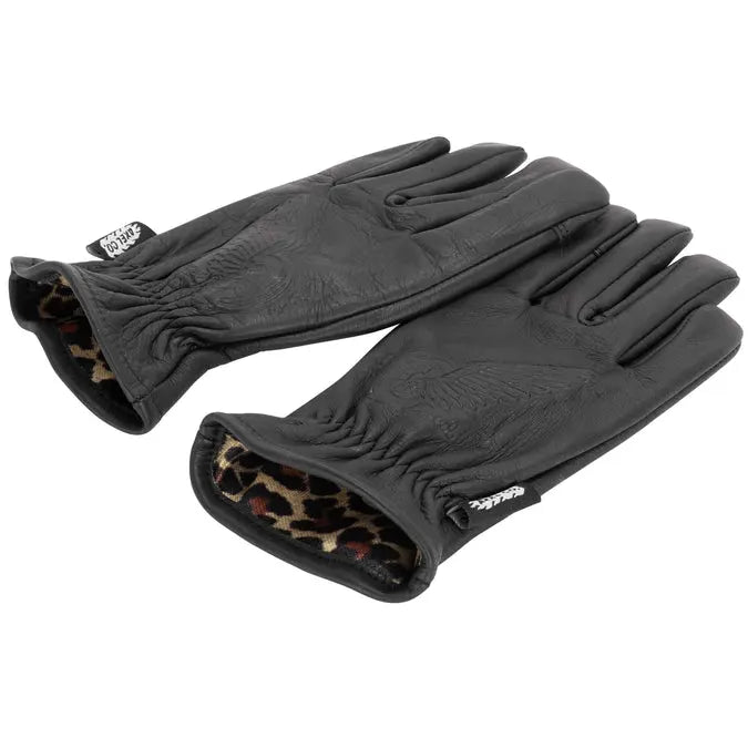 Winged Gloves Black